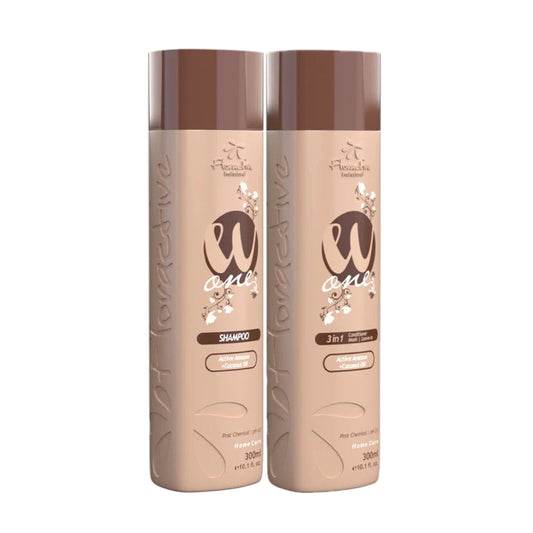 W One – Shampoo & 3-in-1 Treatment Combo 300ML - Floractive UK