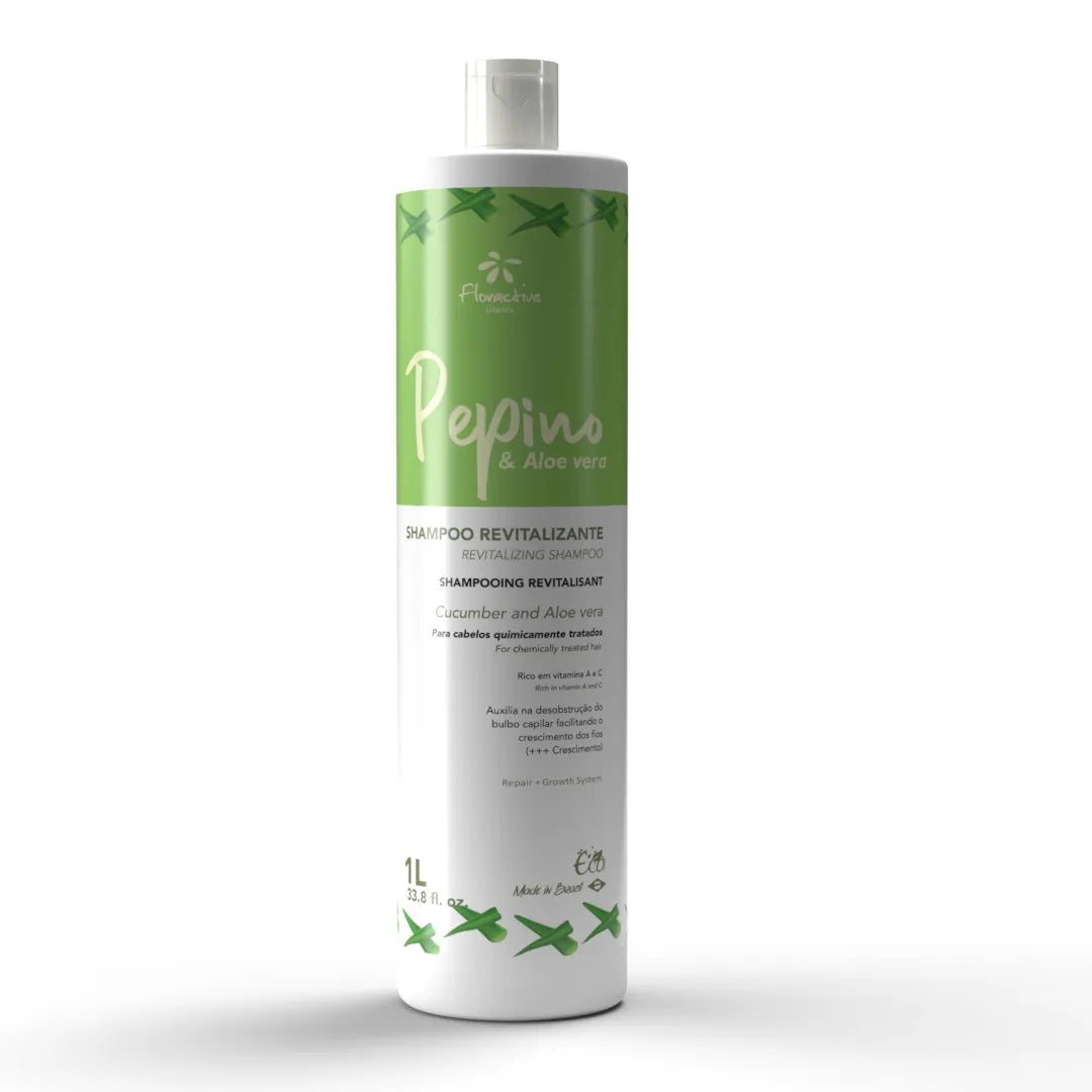ȘAMPON CU CASTRAVETE  ȘI ALOE VERA PTR PAR TRATAT CHIMIC